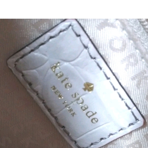 Kate Spade Doris Orchard Valley Handbag Sidewalk Beige Kelly Bag Retail $375 - Picture 8 of 13